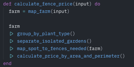Elixir pipe operator code example